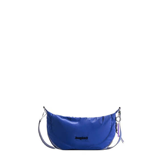 Desigual Women´s Shoulder Bag With Zipper Blue